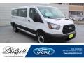 2019 Oxford White Ford Transit Passenger Wagon XL 350 LR Long  photo #1