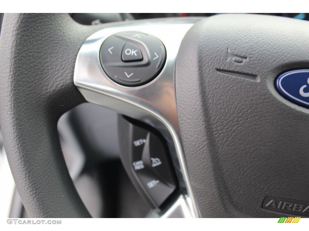 2019 Ford Transit Passenger Wagon XL 350 LR Long Pewter Steering Wheel Photo #135930199