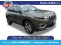2020 Olive Green Pearl Jeep Cherokee Limited 4x4  photo #1