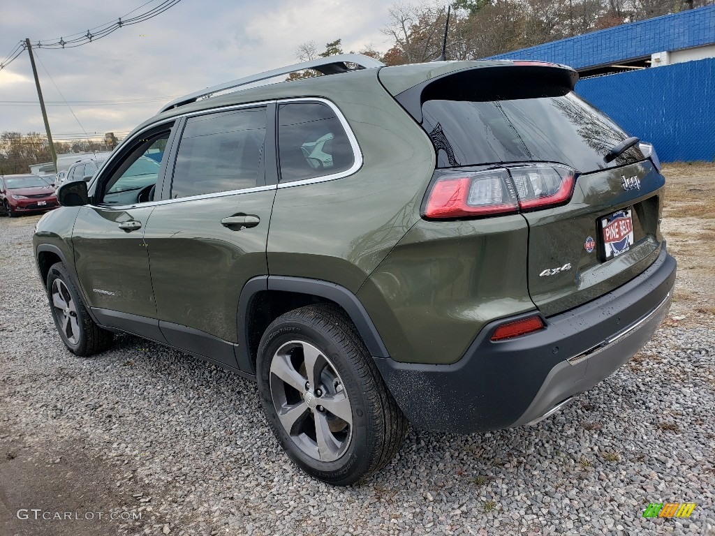 2020 Cherokee Limited 4x4 - Olive Green Pearl / Black photo #4