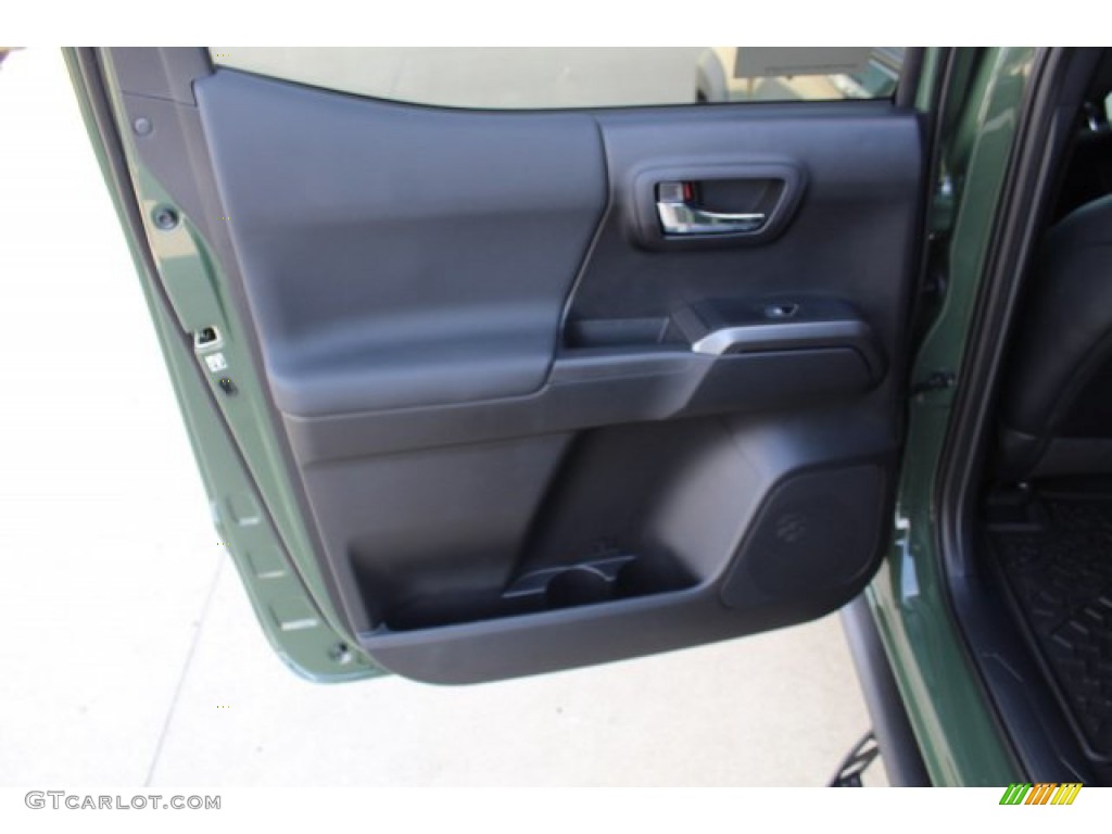 2020 Toyota Tacoma TRD Pro Double Cab 4x4 Black Door Panel Photo #135931285