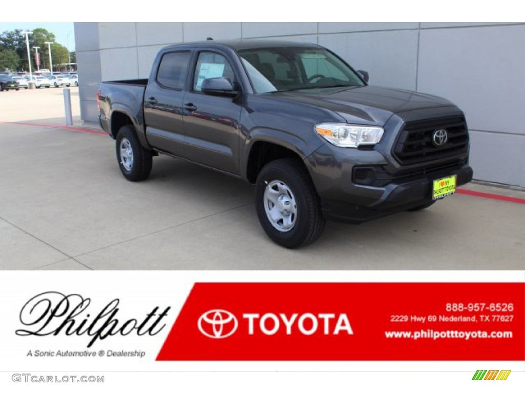 2020 Tacoma SR Double Cab - Magnetic Gray Metallic / Cement photo #1