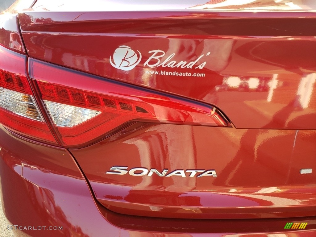 2016 Sonata Limited - Venetian Red / Beige photo #48