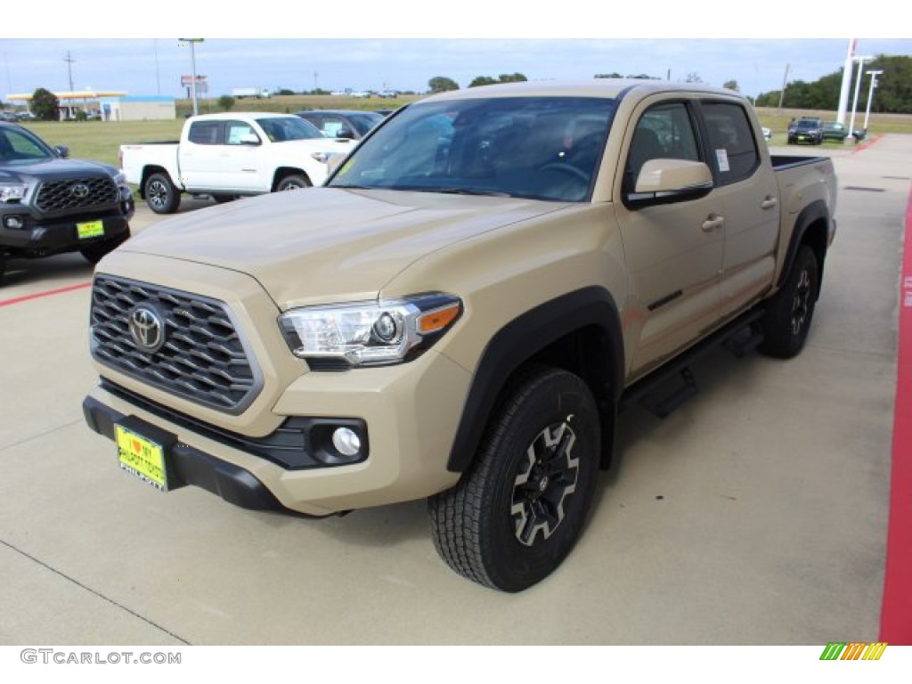 Quicksand 2020 Toyota Tacoma TRD Off Road Double Cab 4x4 Exterior Photo #135933280