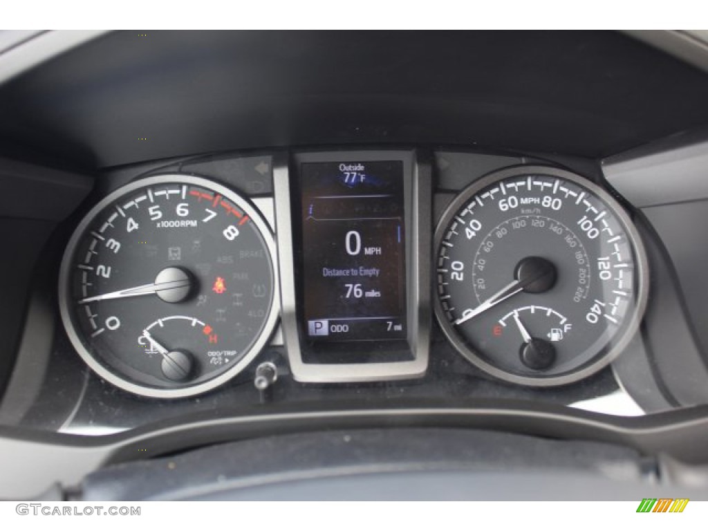 2020 Toyota Tacoma TRD Off Road Double Cab 4x4 Gauges Photo #135933454