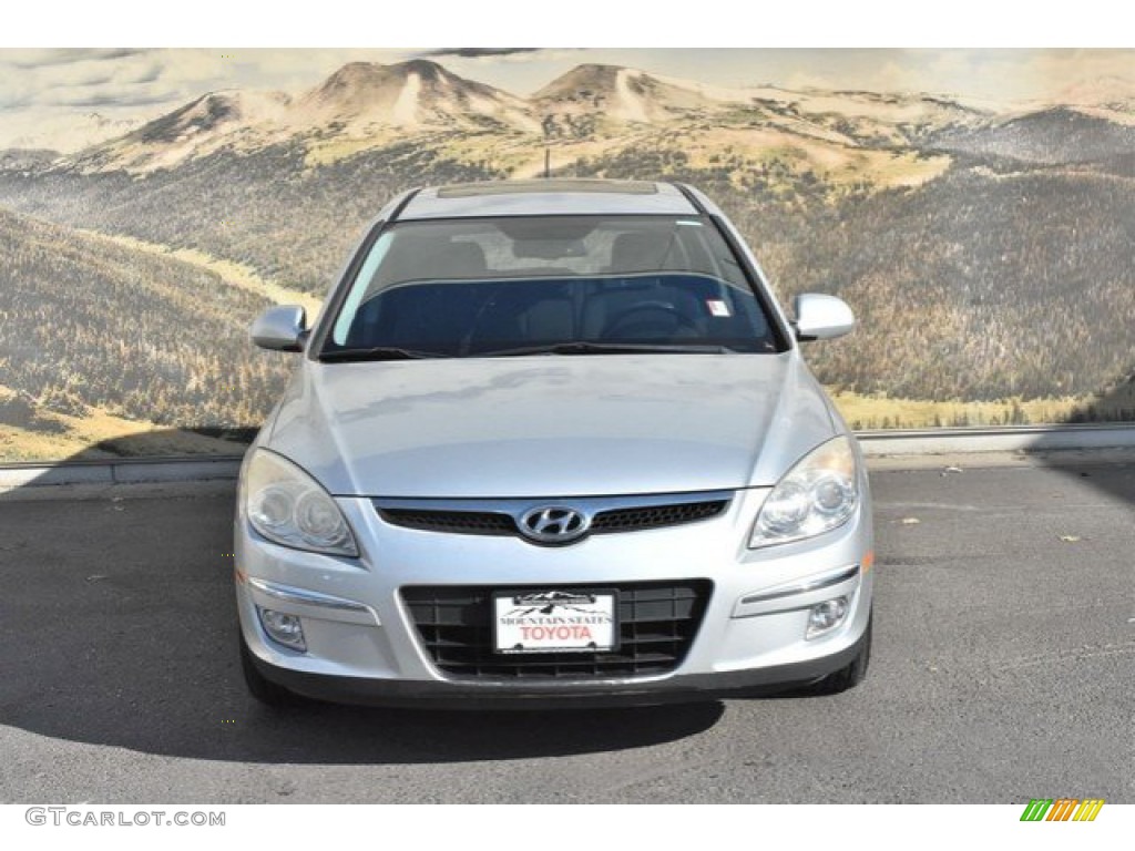 2009 Elantra Touring - Quicksilver / Black photo #4