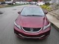 2013 Crimson Red Pearl Honda Civic LX Sedan  photo #4