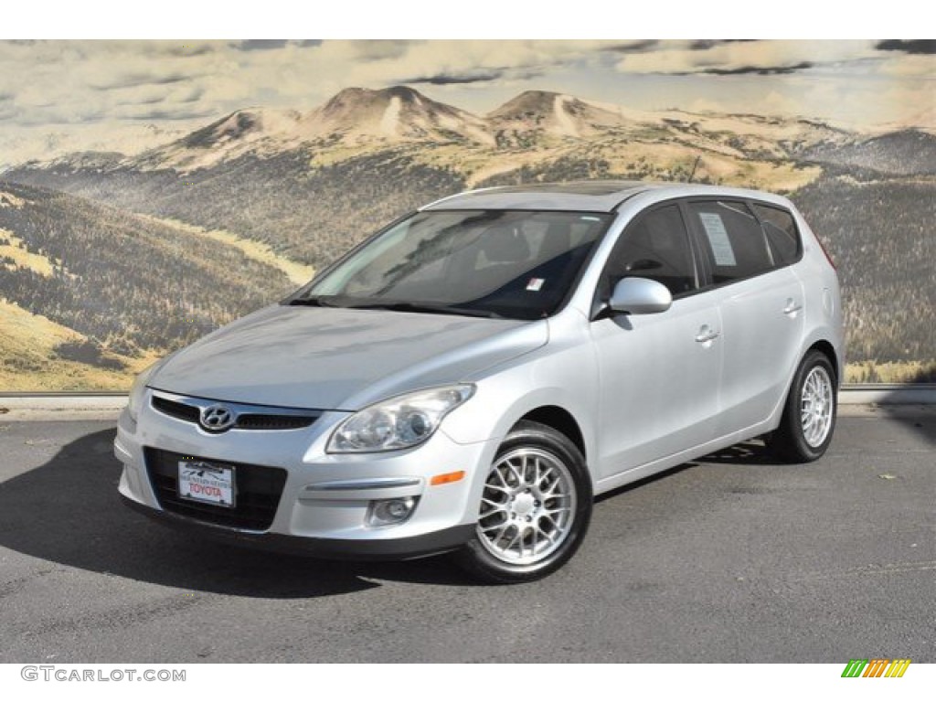 2009 Elantra Touring - Quicksilver / Black photo #5