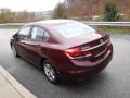 2013 Crimson Red Pearl Honda Civic LX Sedan  photo #6
