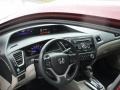 2013 Crimson Red Pearl Honda Civic LX Sedan  photo #11