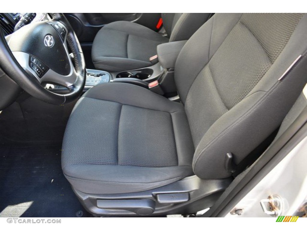 2009 Elantra Touring - Quicksilver / Black photo #10