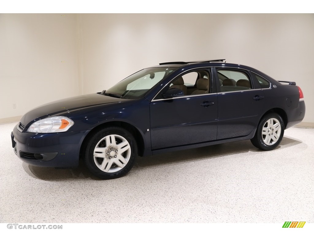 2007 Impala LT - Imperial Blue Metallic / Neutral Beige photo #3