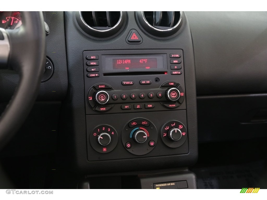 2008 G6 V6 Sedan - Liquid Silver Metallic / Ebony Black photo #9