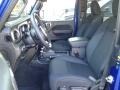 2020 Jeep Wrangler Black Interior Front Seat Photo