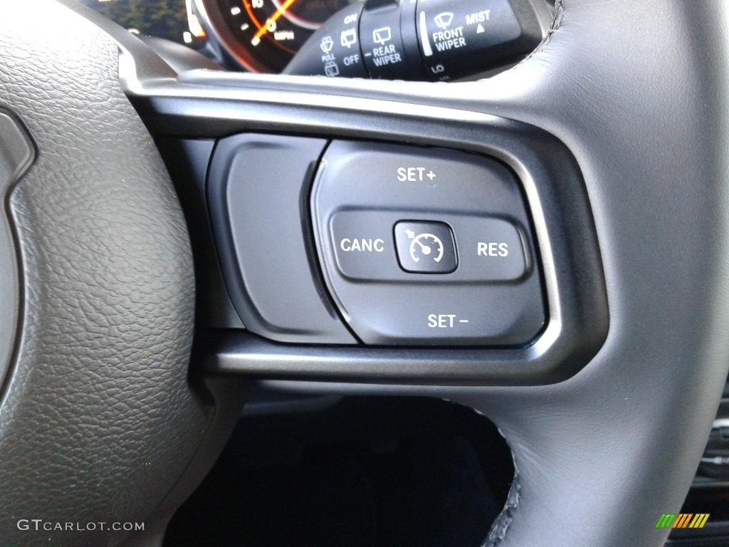 2020 Jeep Wrangler Sport 4x4 Black Steering Wheel Photo #135935065