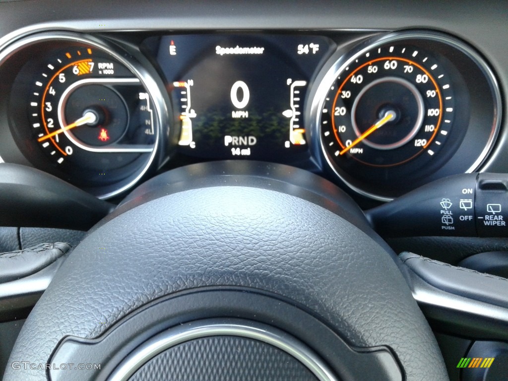 2020 Jeep Wrangler Sport 4x4 Gauges Photo #135935089