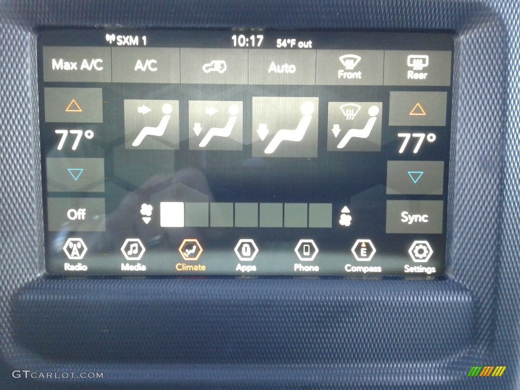 2020 Jeep Wrangler Sport 4x4 Controls Photo #135935200
