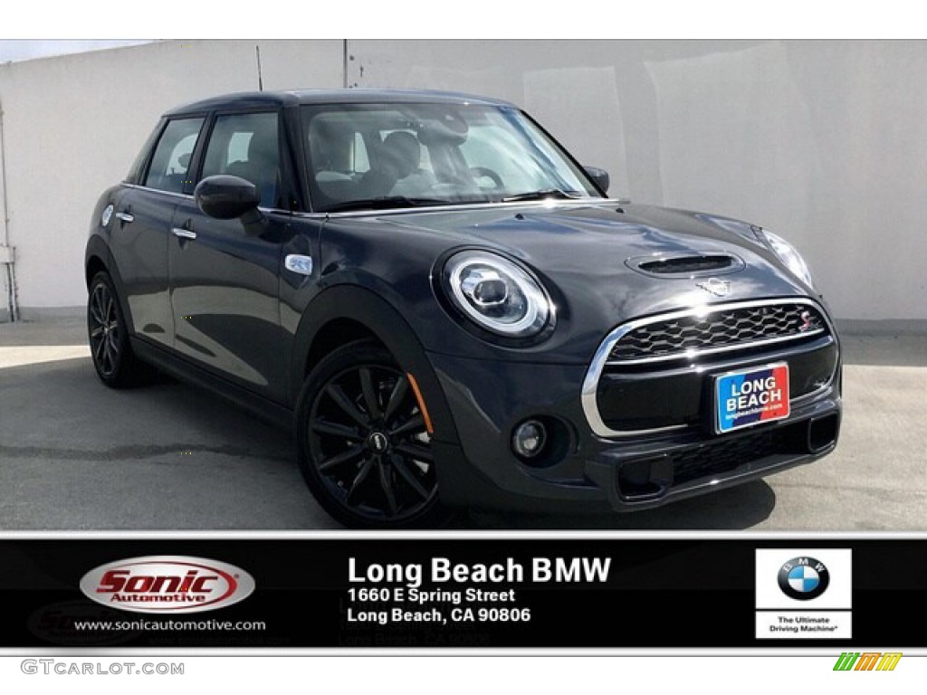 2020 Hardtop Cooper S 4 Door - Thunder Gray Metallic / Carbon Black photo #1