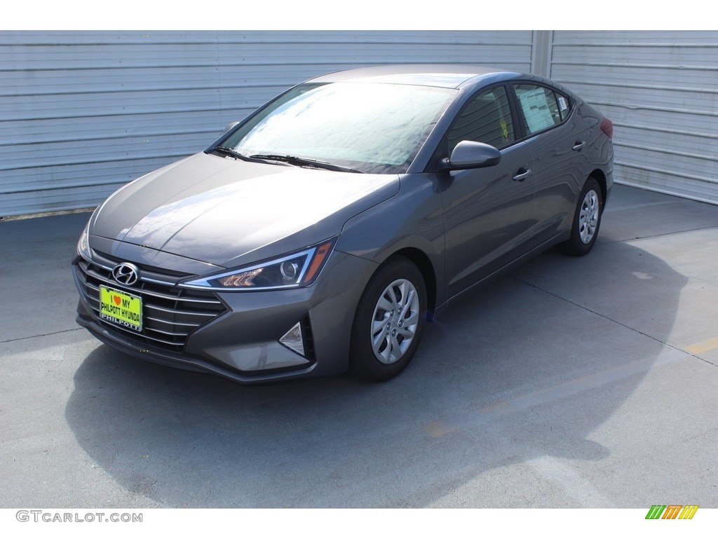 2020 Elantra SE - Machine Gray / Gray photo #3