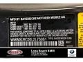 B58: Thunder Gray Metallic 2020 Mini Hardtop Cooper S 4 Door Color Code
