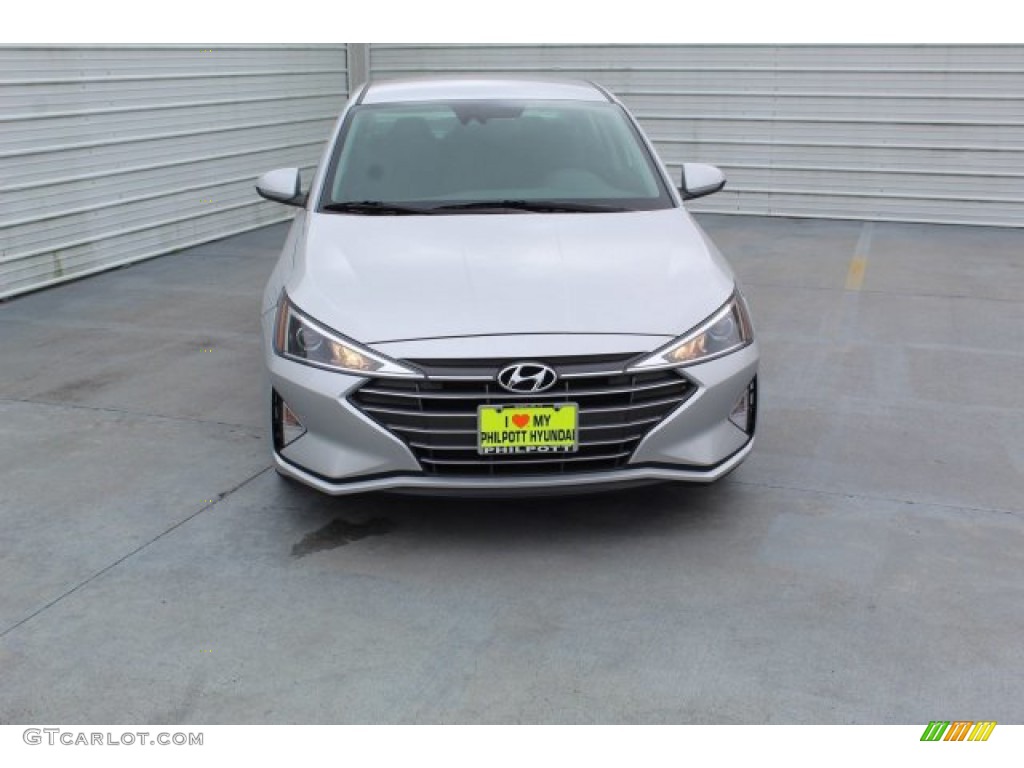 2020 Elantra SE - Symphony Silver / Black photo #2