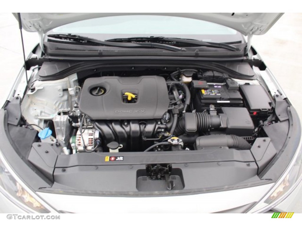 2020 Elantra SE - Symphony Silver / Black photo #21