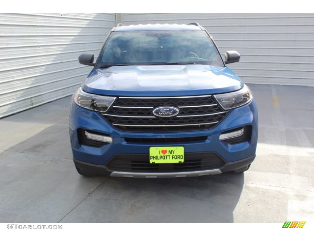 2020 Explorer Limited - Atlas Blue Metallic / Ebony photo #3