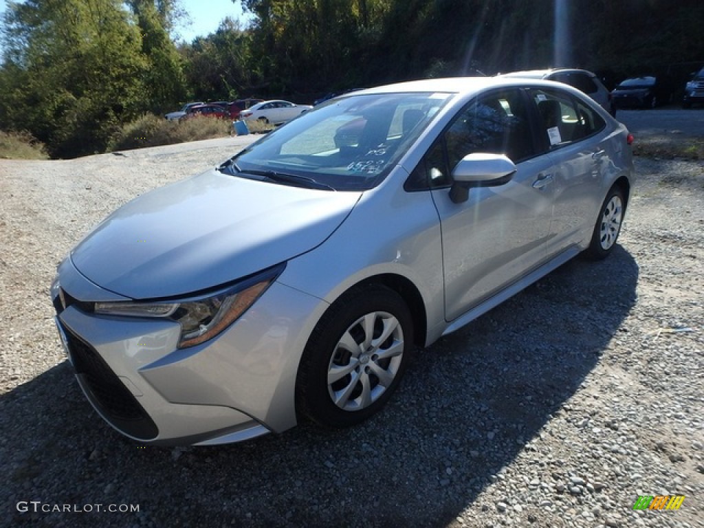 2020 Corolla LE - Classic Silver Metallic / Light Gray photo #8