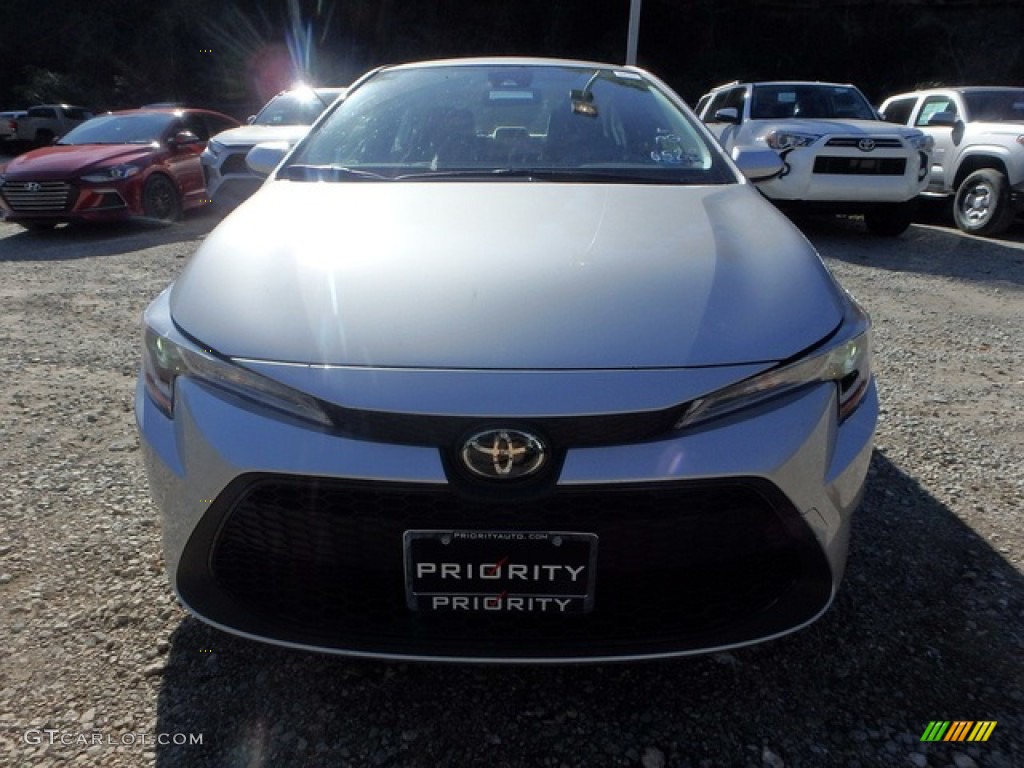 2020 Corolla LE - Classic Silver Metallic / Light Gray photo #9