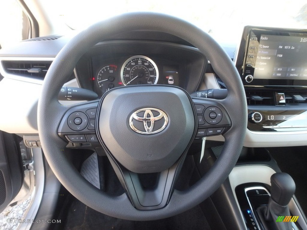 2020 Corolla LE - Classic Silver Metallic / Light Gray photo #18