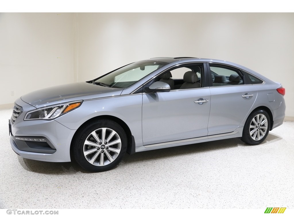 2017 Sonata Limited - Shale Gray Metallic / Gray photo #3