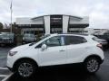 Summit White 2018 Buick Encore Preferred