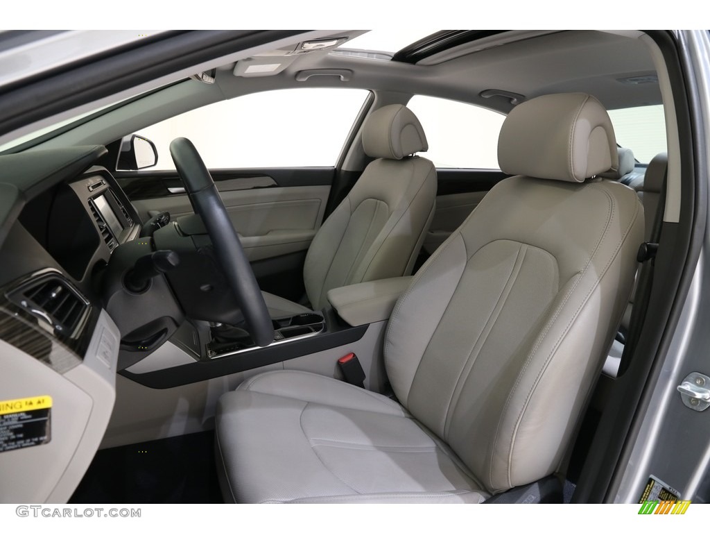 2017 Sonata Limited - Shale Gray Metallic / Gray photo #5