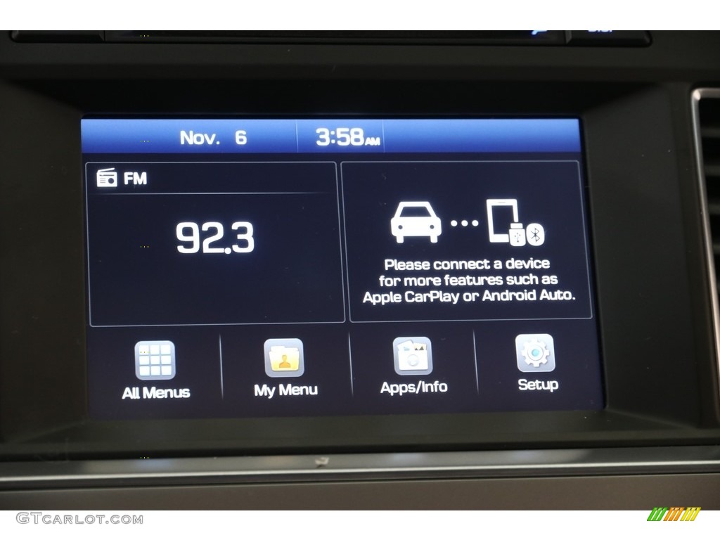 2017 Sonata Limited - Shale Gray Metallic / Gray photo #9