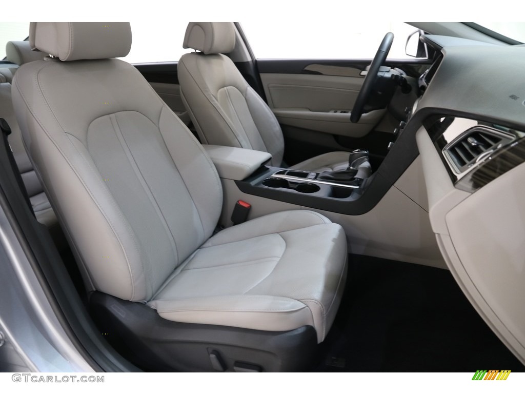 2017 Sonata Limited - Shale Gray Metallic / Gray photo #15