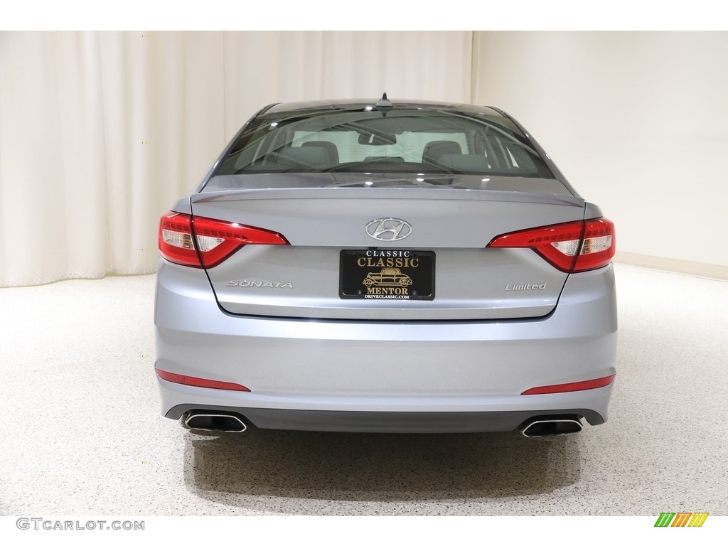 2017 Sonata Limited - Shale Gray Metallic / Gray photo #18