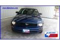 2008 Vista Blue Metallic Ford Mustang V6 Deluxe Coupe  photo #2