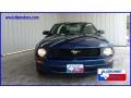 2008 Vista Blue Metallic Ford Mustang V6 Deluxe Coupe  photo #5