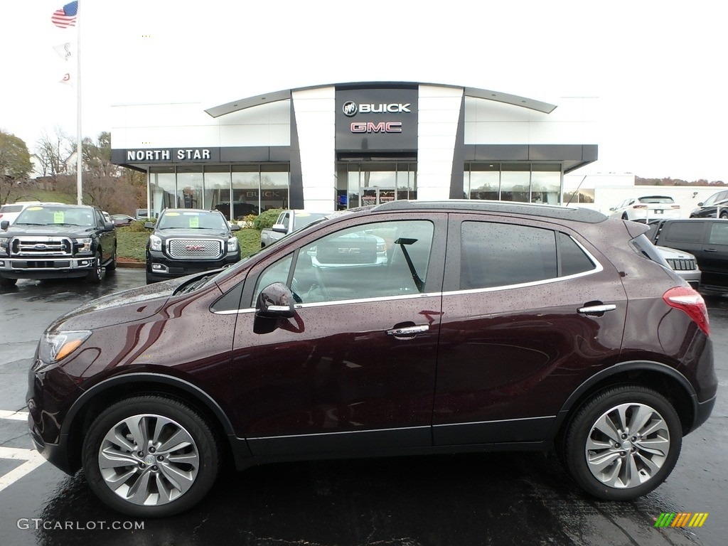 Black Cherry Metallic Buick Encore