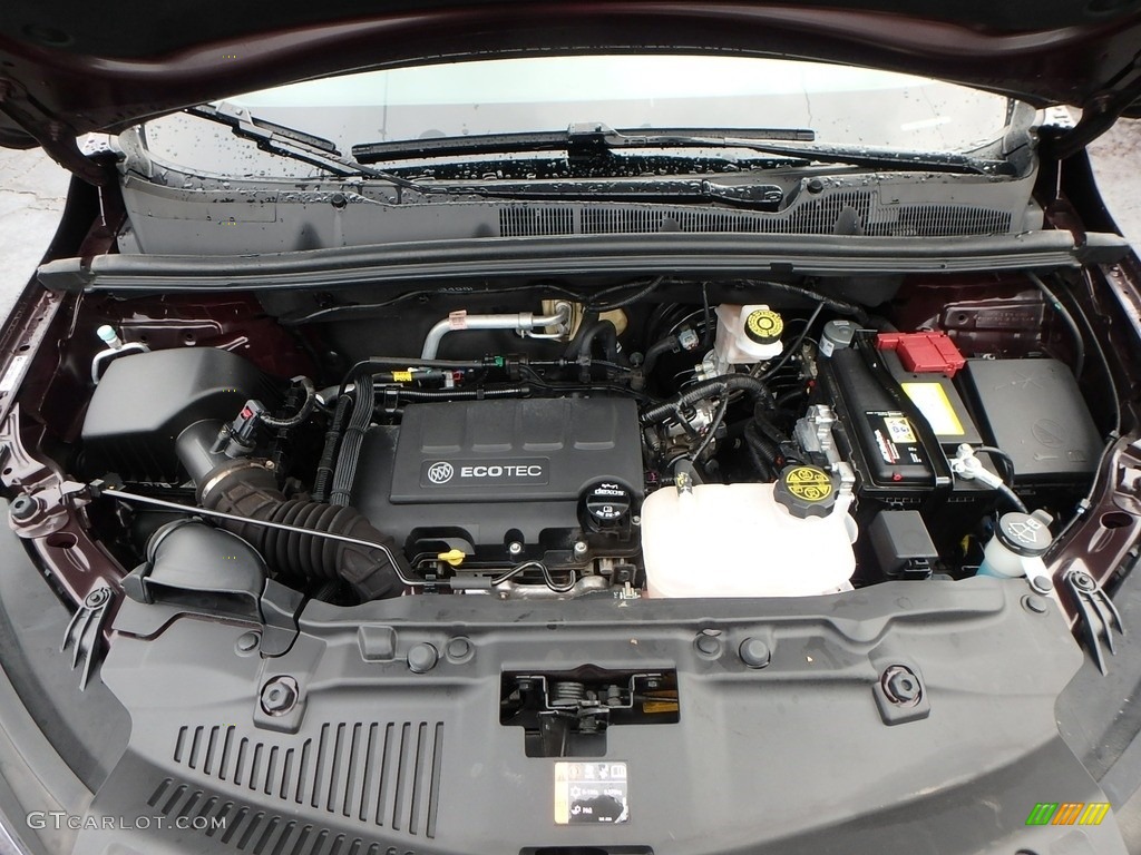 2018 Encore Preferred AWD - Black Cherry Metallic / Ebony photo #2