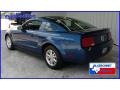 2008 Vista Blue Metallic Ford Mustang V6 Deluxe Coupe  photo #11