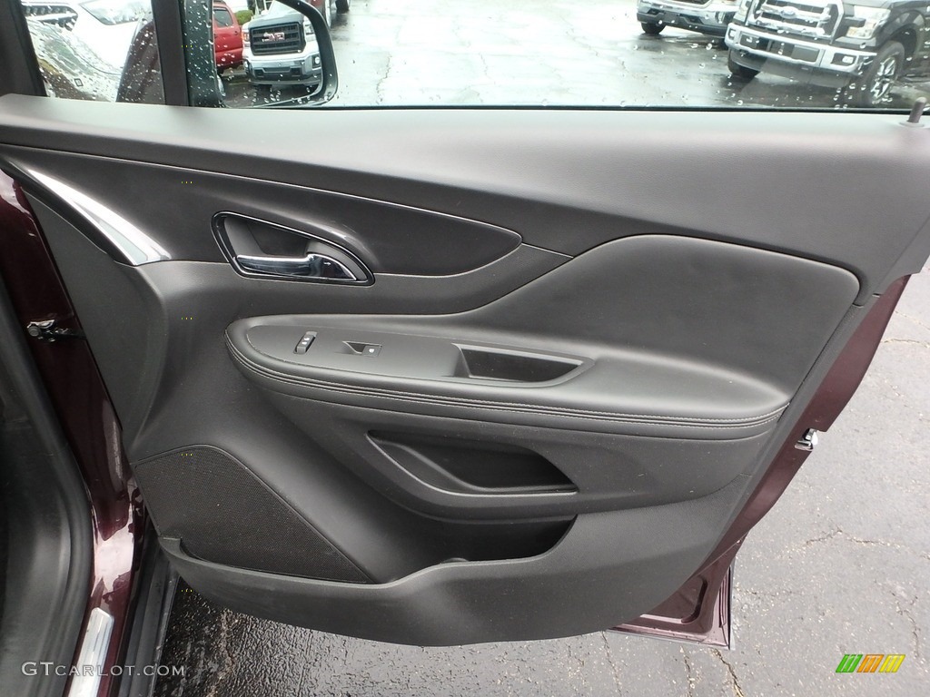 2018 Encore Preferred AWD - Black Cherry Metallic / Ebony photo #7