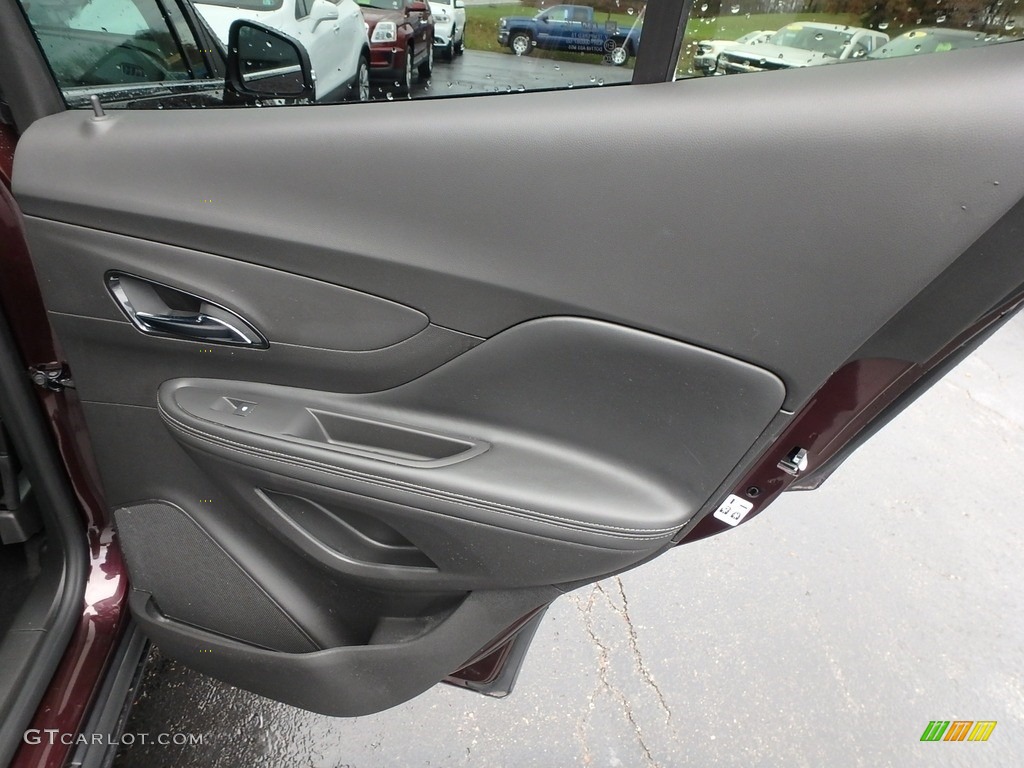 2018 Encore Preferred AWD - Black Cherry Metallic / Ebony photo #8