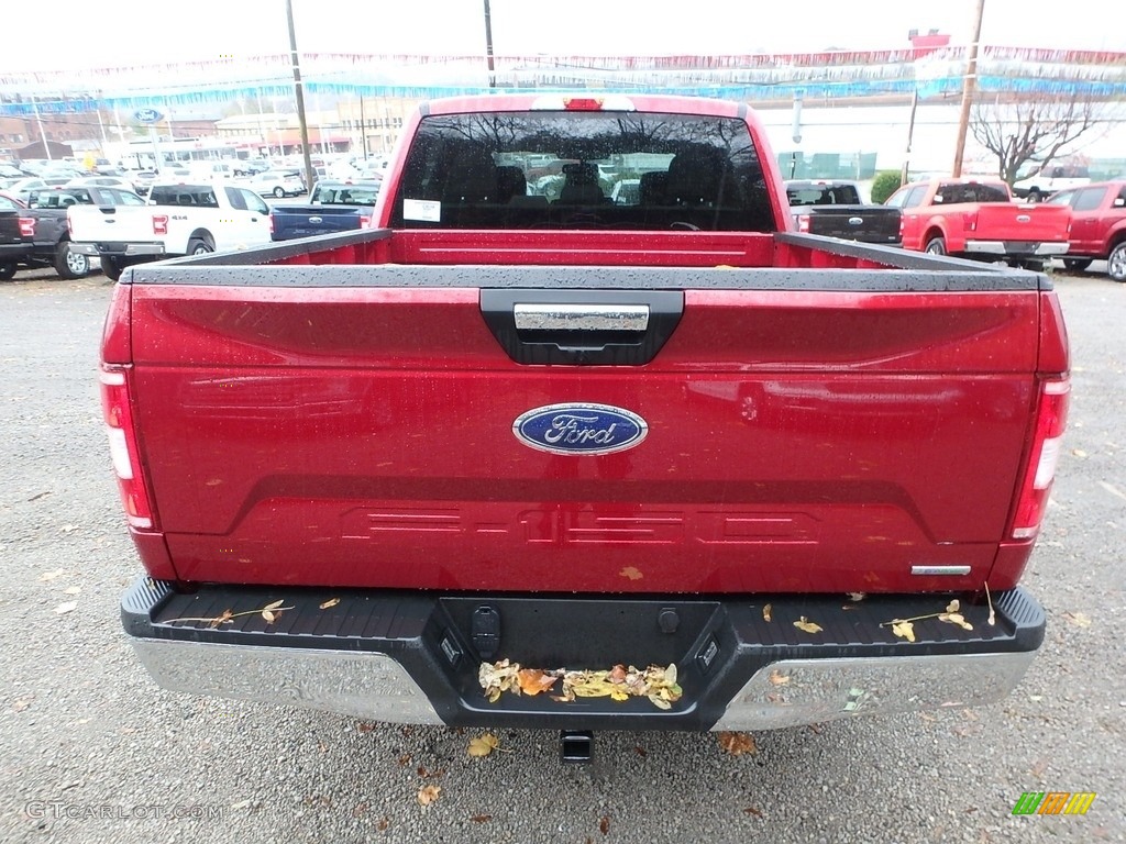 2019 F150 XLT SuperCrew 4x4 - Ruby Red / Earth Gray photo #3