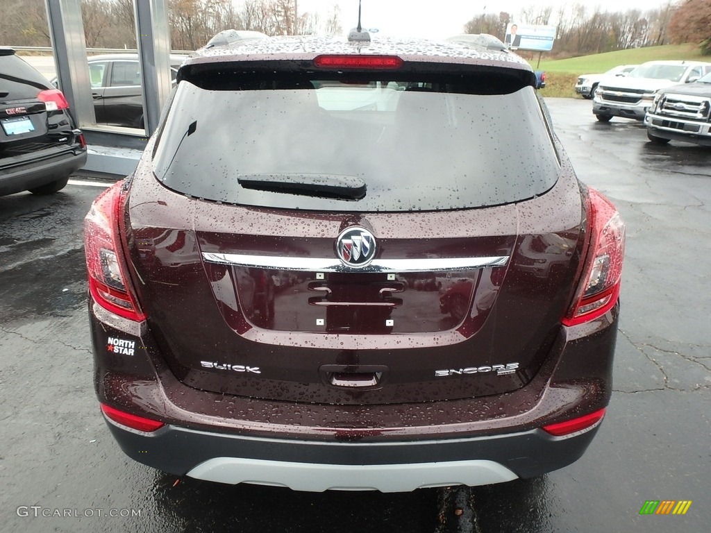 2018 Encore Preferred AWD - Black Cherry Metallic / Ebony photo #10