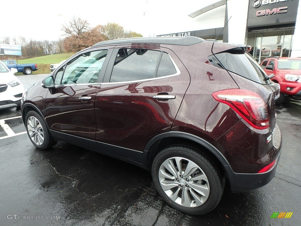2018 Encore Preferred AWD - Black Cherry Metallic / Ebony photo #12