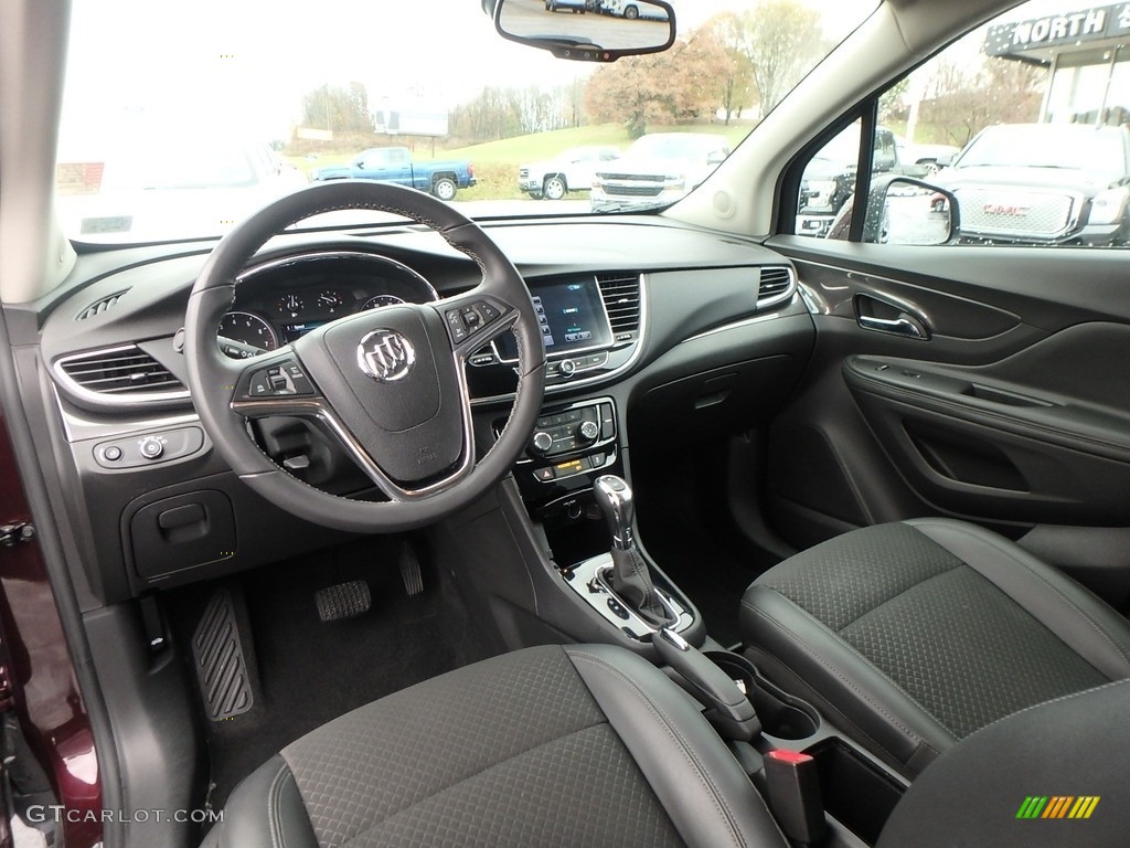 2018 Encore Preferred AWD - Black Cherry Metallic / Ebony photo #19