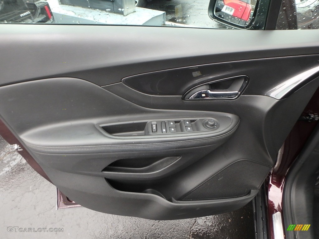 2018 Encore Preferred AWD - Black Cherry Metallic / Ebony photo #21