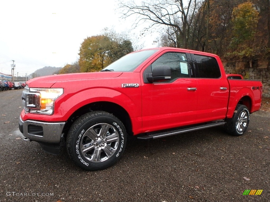 Race Red 2020 Ford F150 XLT SuperCrew 4x4 Exterior Photo #135940246