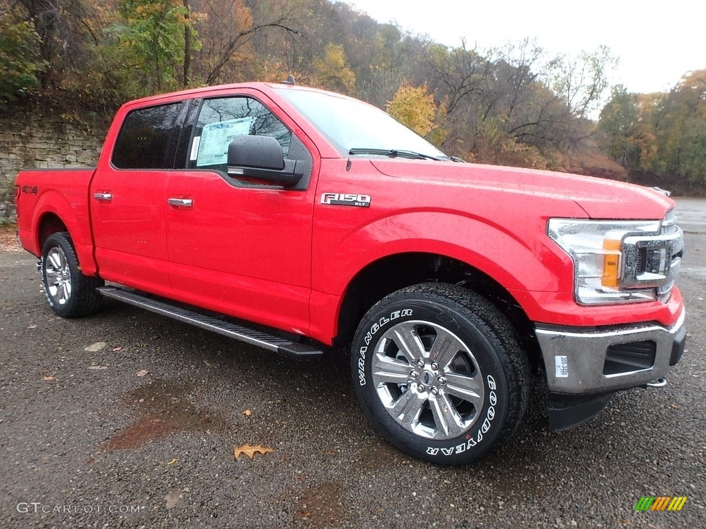 Race Red 2020 Ford F150 XLT SuperCrew 4x4 Exterior Photo #135940279